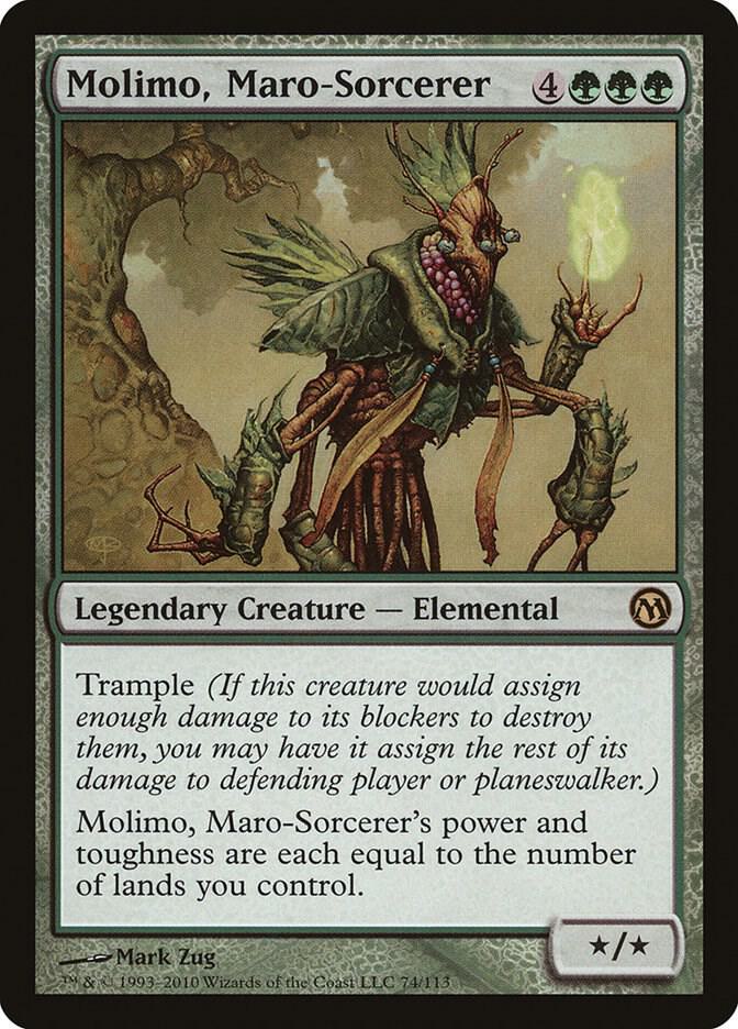 Molimo, Maro-Sorcerer 74/113 (Duels of the Planeswalkers)