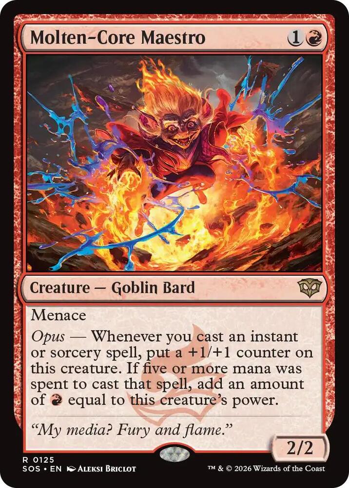 Molten-Core Maestro 125 (Secrets of Strixhaven)