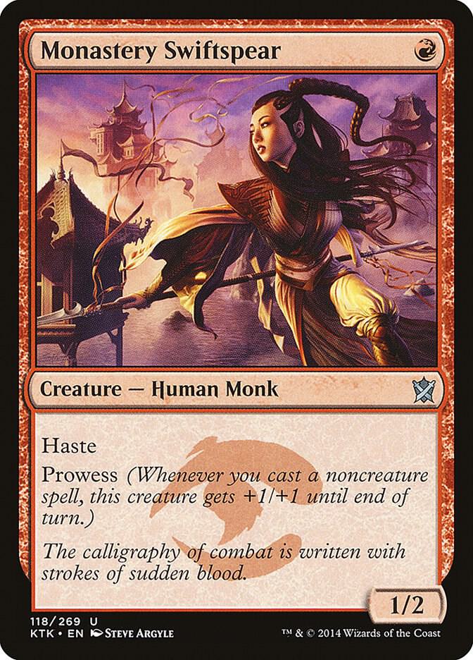 Monastery Swiftspear 118/269 (Khans of Tarkir)  - Foil