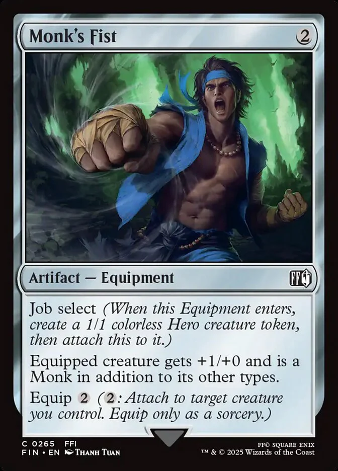 Monk's Fist 265 (FINAL FANTASY) - Foil