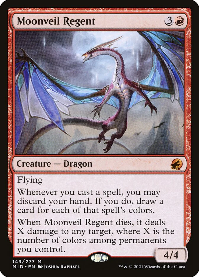 Moonveil Regent 149 (Innistrad: Midnight Hunt)  - Foil