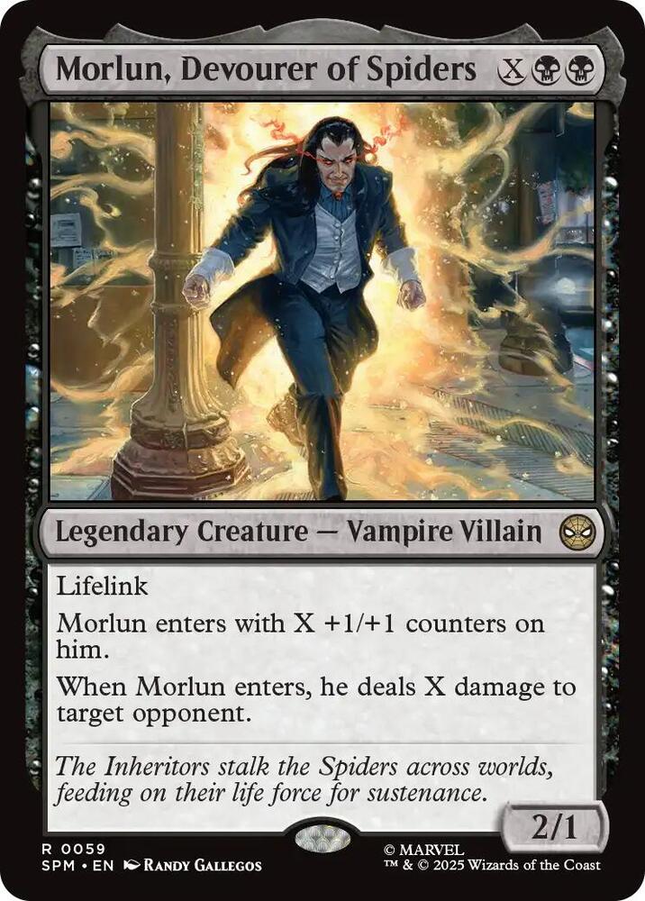 Morlun, Devourer of Spiders 59 (Marvel's Spider-Man) - Foil