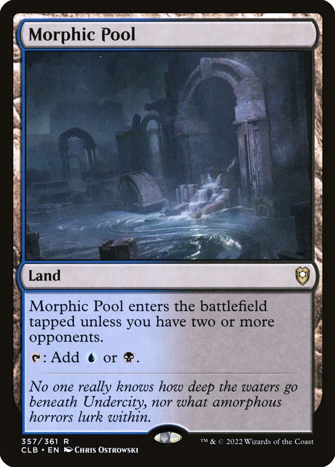 Morphic Pool 357 (Commander Legends: Battle for Baldur's Gate)