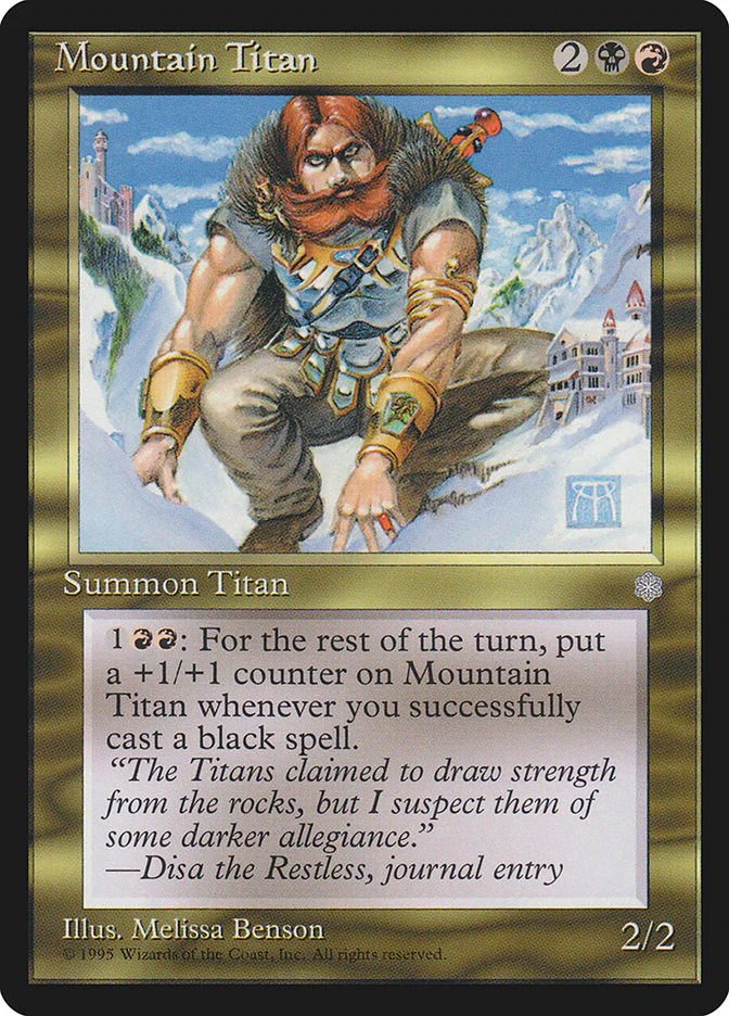 Mountain Titan 299/383 (Ice Age)
