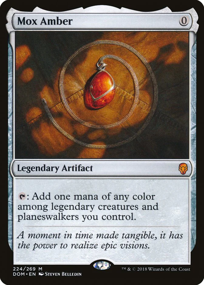 Mox Amber 224 (Dominaria)