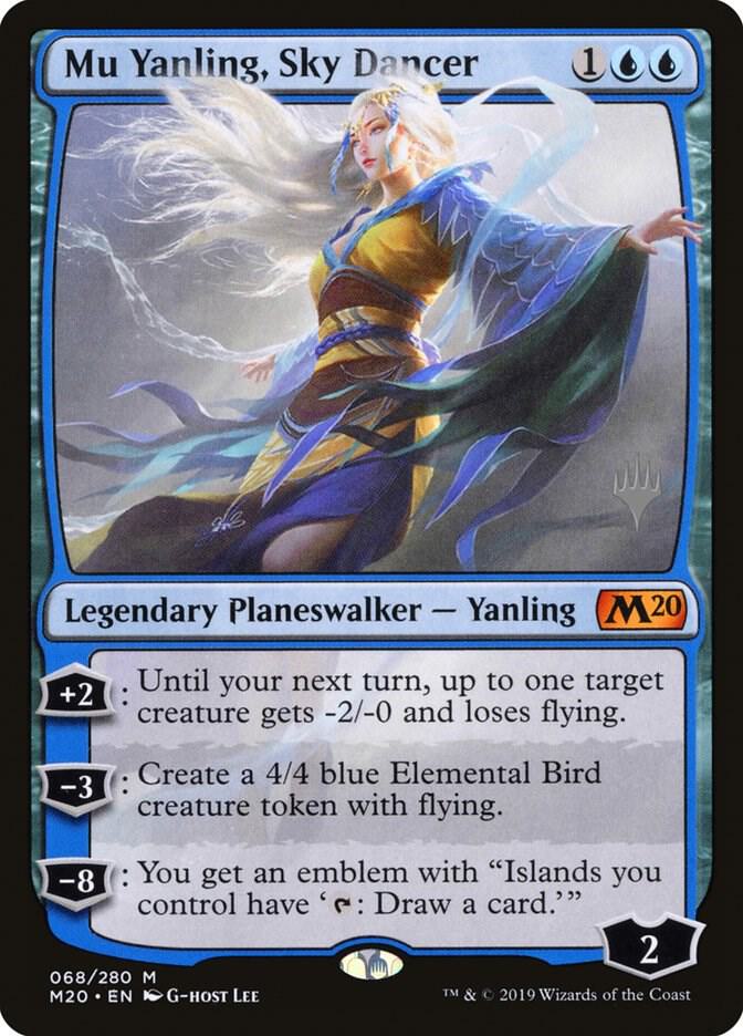 Mu Yanling Sky Dancer 68 (Promo Pack: Core Set 2020)  - Foil