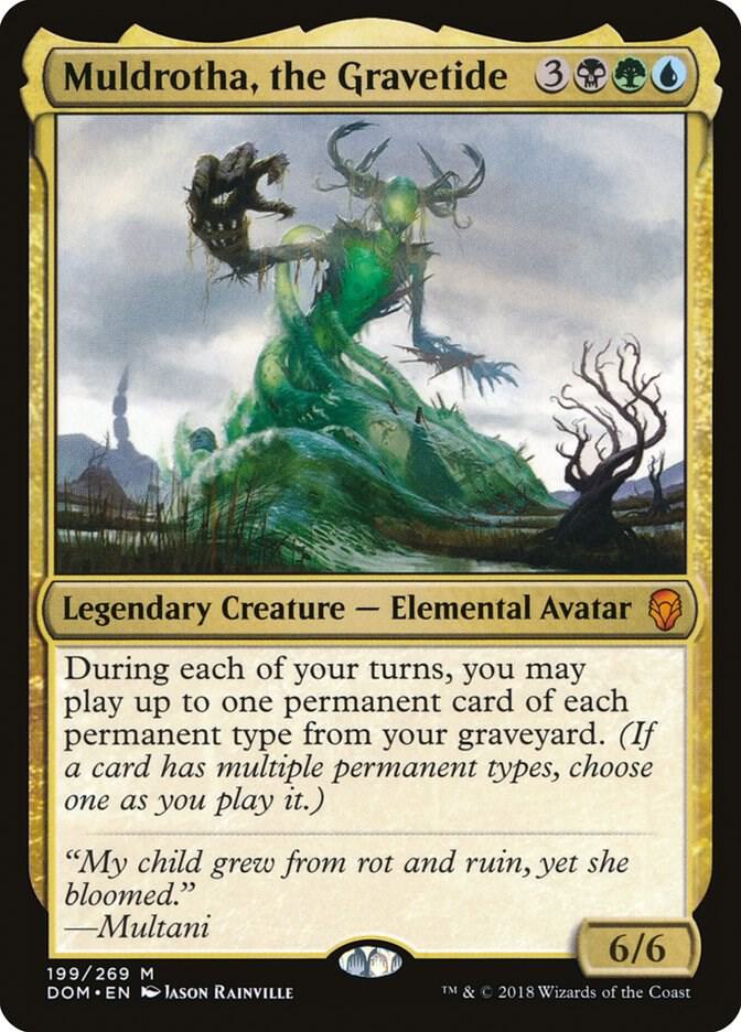 Muldrotha, the Gravetide 199/269 (Dominaria)