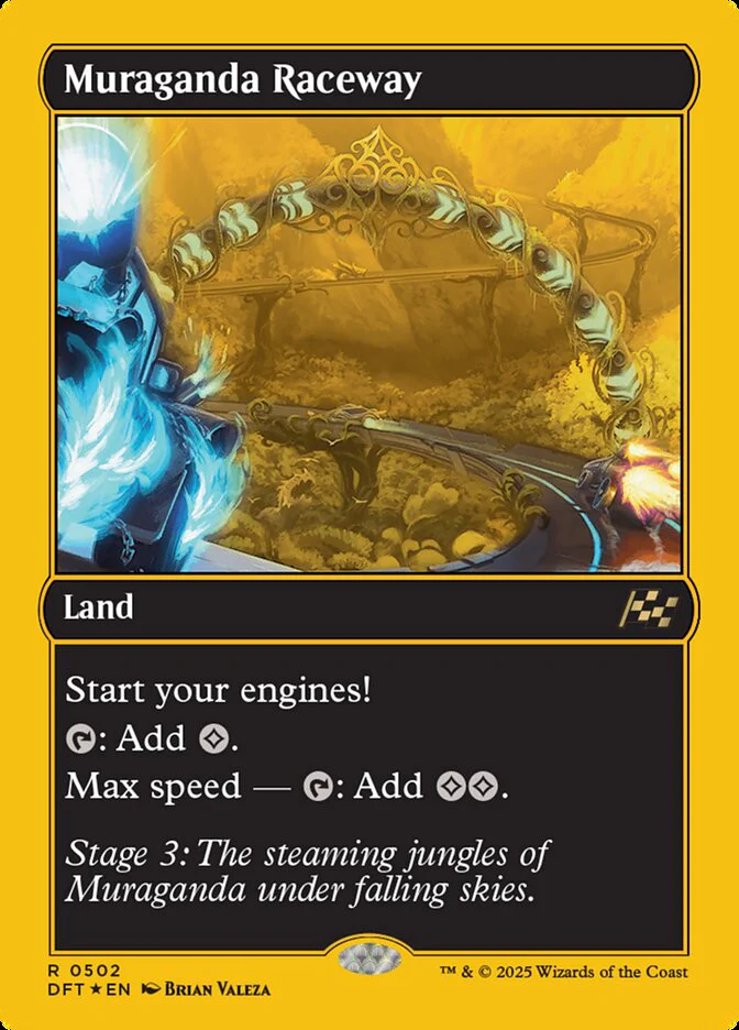 Muraganda Raceway 502/291 (Aetherdrift) - First-Place Foil