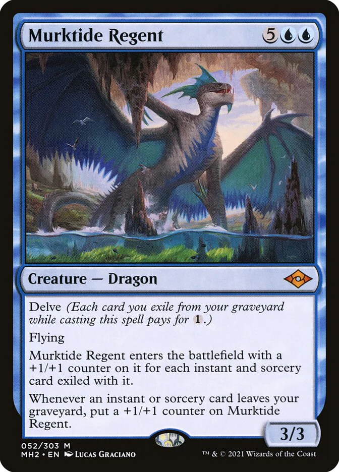Murktide Regent 52 (Modern Horizons 2)