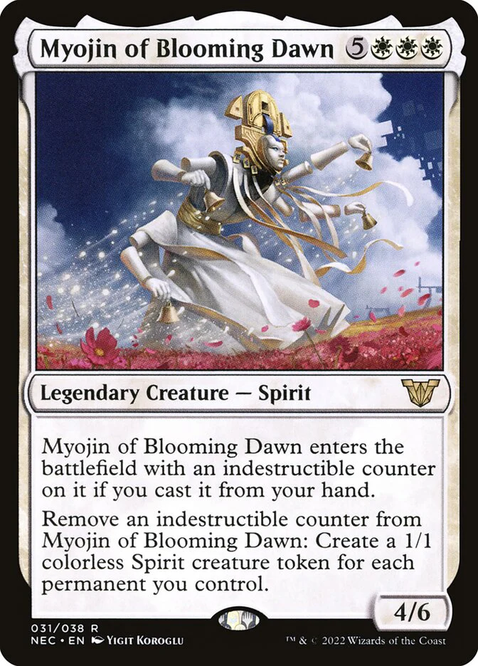 Myojin of Blooming Dawn 31/38 (Commander: Kamigawa: Neon Dynasty)