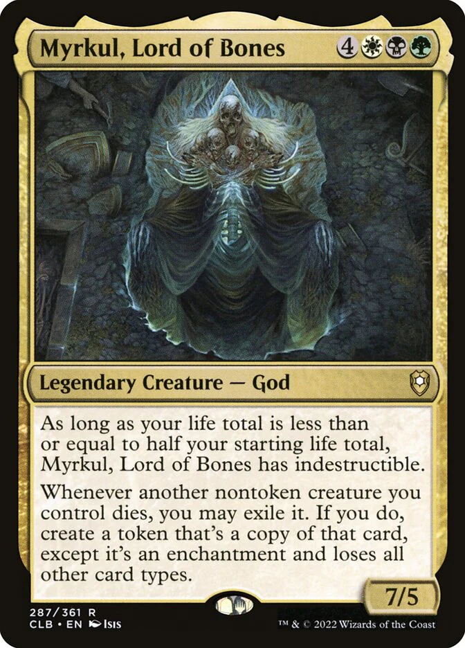 Myrkul Lord of Bones 287 (Commander Legends: Battle for Baldur's Gate)