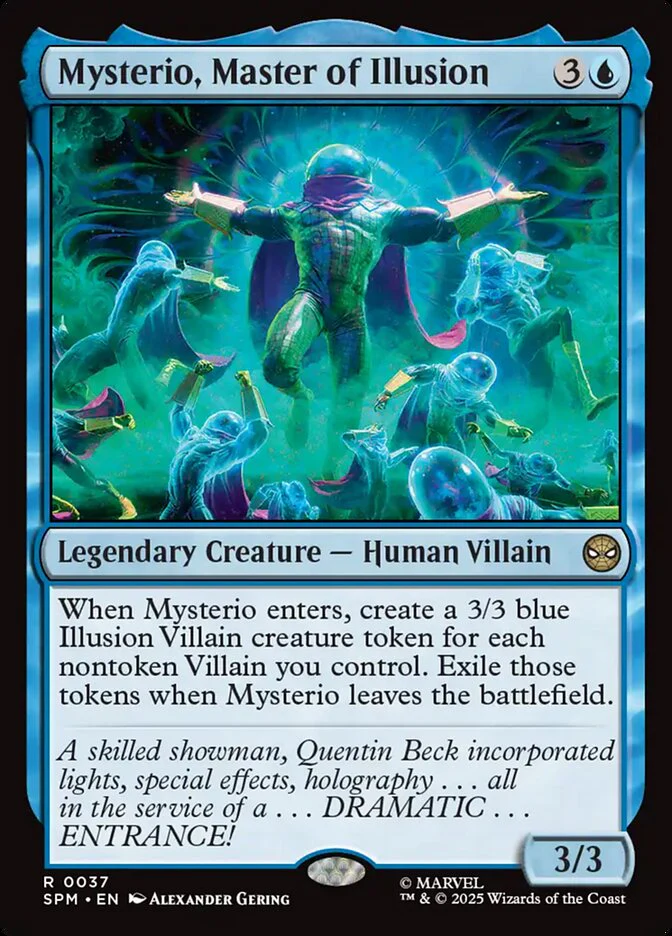 Mysterio, Master of Illusion 37/198 (Marvel's Spider-Man)