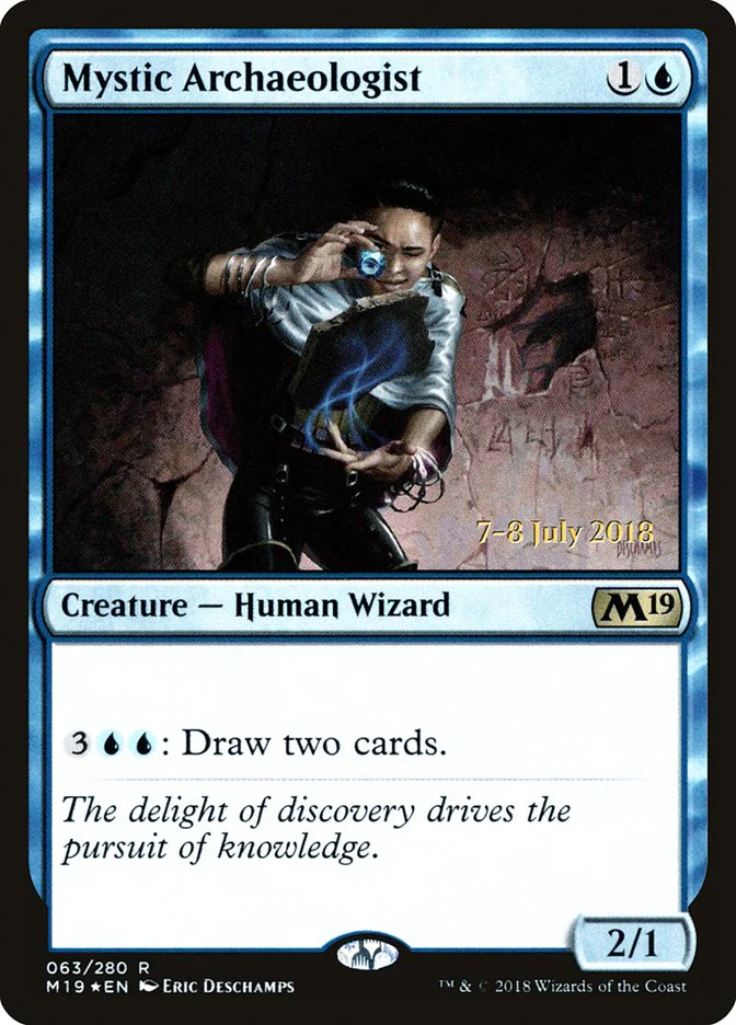 Mystic Archaeologist 63s/95 (Prerelease Cards)  - Foil