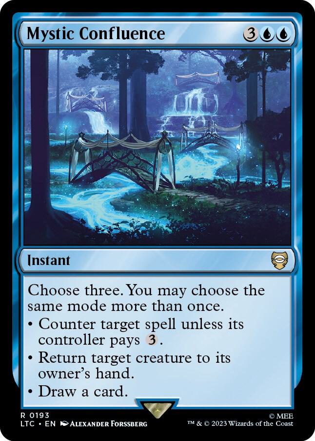 Mystic Confluence 193/347 (Commander: The Lord of the Rings: Tales of Middle-earth)