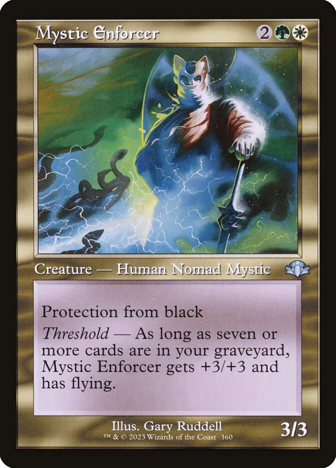 Mystic Enforcer 360/261 (Dominaria Remastered)  - Retro Foil