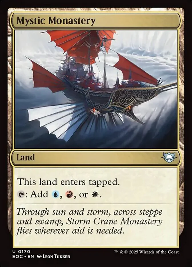 Mystic Monastery 170 (Commander: Edge of Eternities)