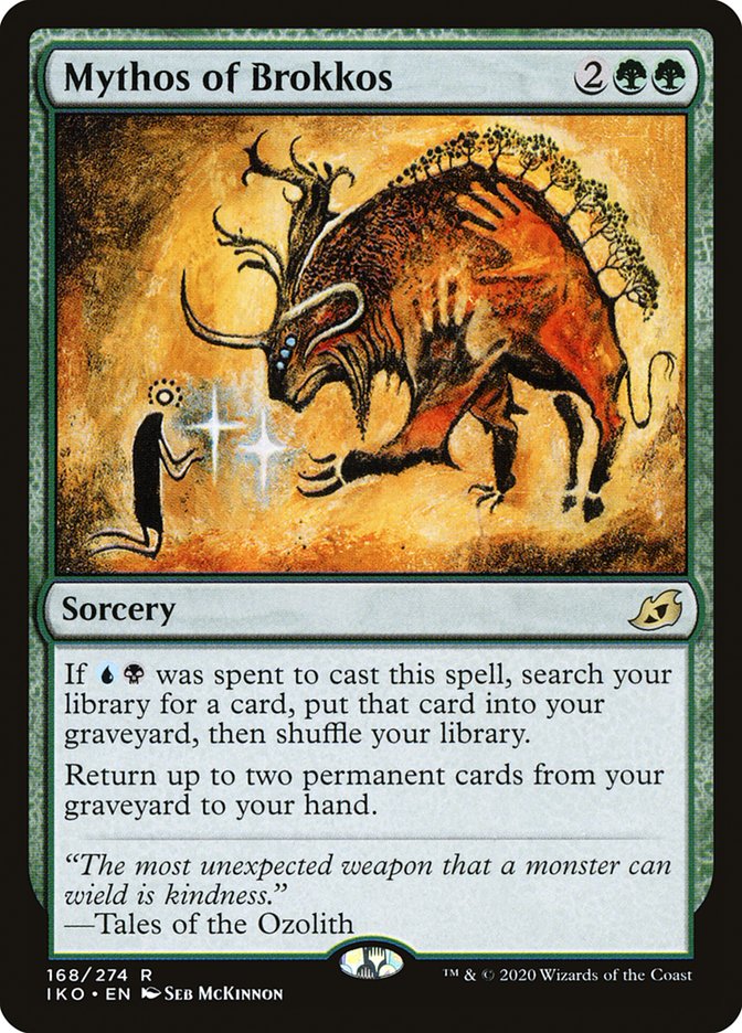 Mythos of Brokkos 168/274 (Ikoria: Lair of Behemoths)