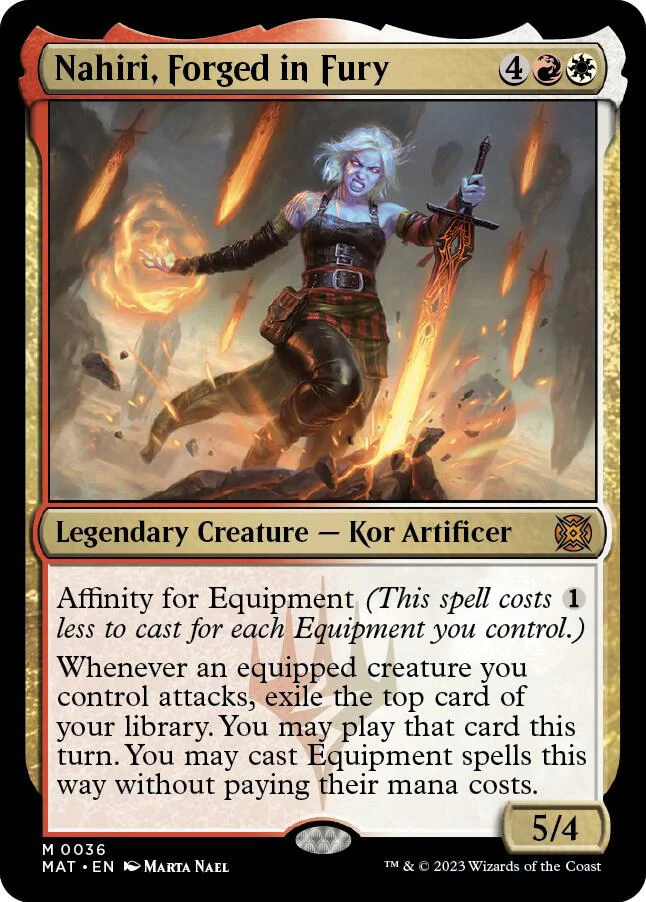 Nahiri, Forged in Fury 36 (March of the Machine: The Aftermath)