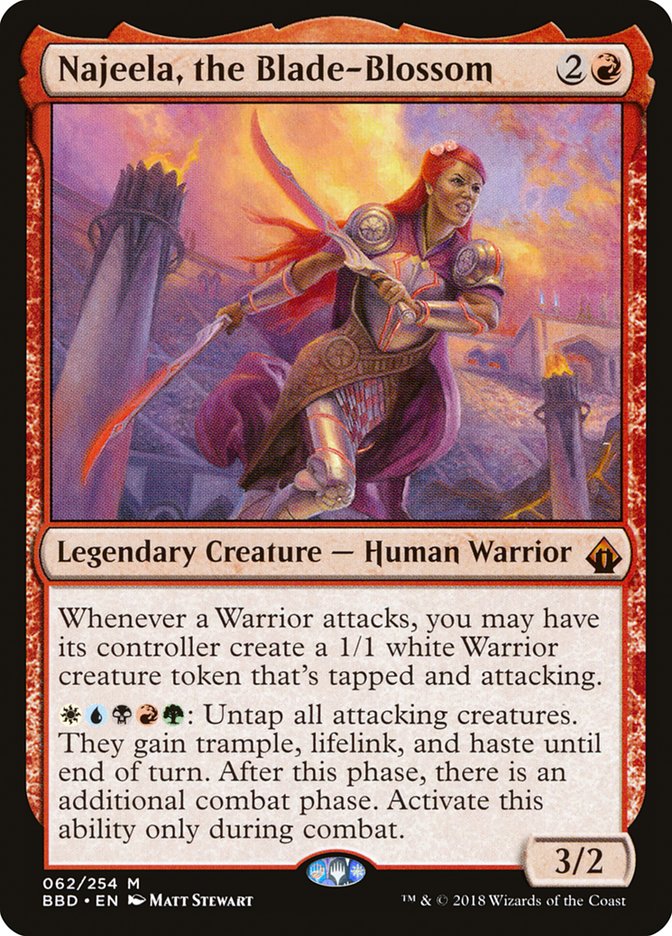 Najeela, the Blade-Blossom 62/254 (Battlebond)