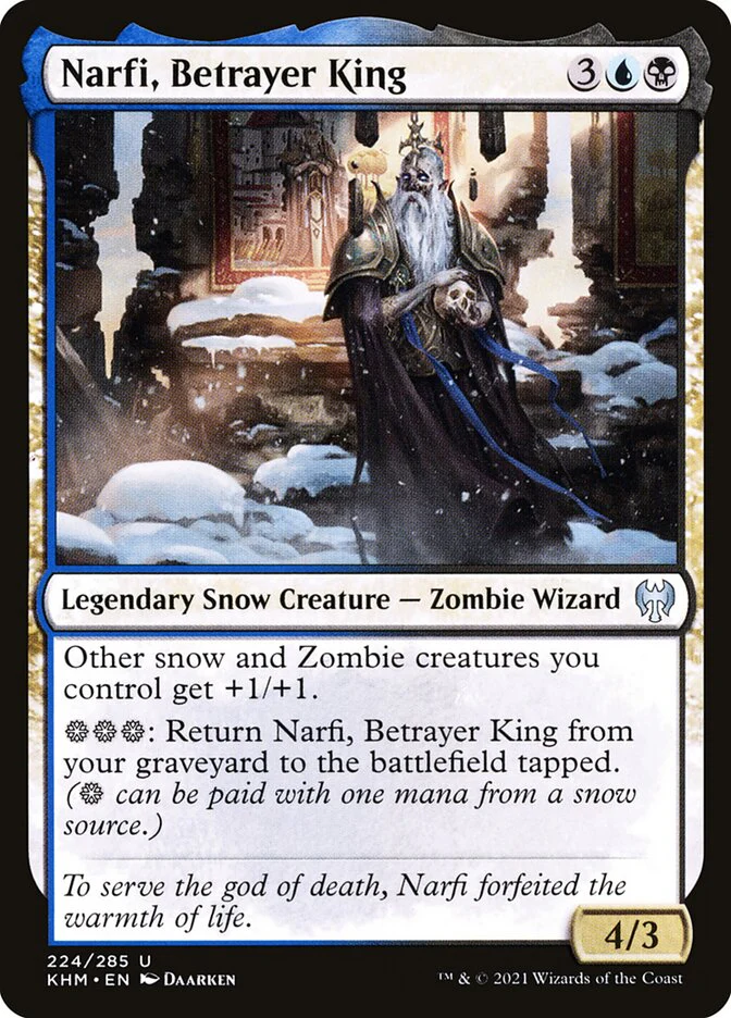 Narfi, Betrayer King 224/285 (Kaldheim)