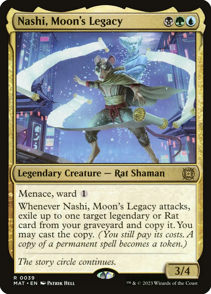Nashi, Moon's Legacy 39 (March of the Machine: The Aftermath)