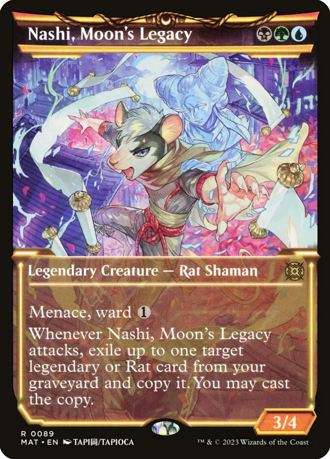 Nashi, Moon's Legacy 89 (March of the Machine: The Aftermath) - Showcase Foil