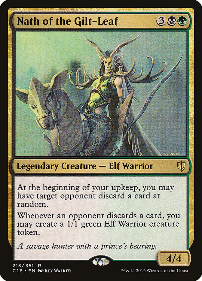 Nath of the Gilt-Leaf 213/351 (Commander 2016)