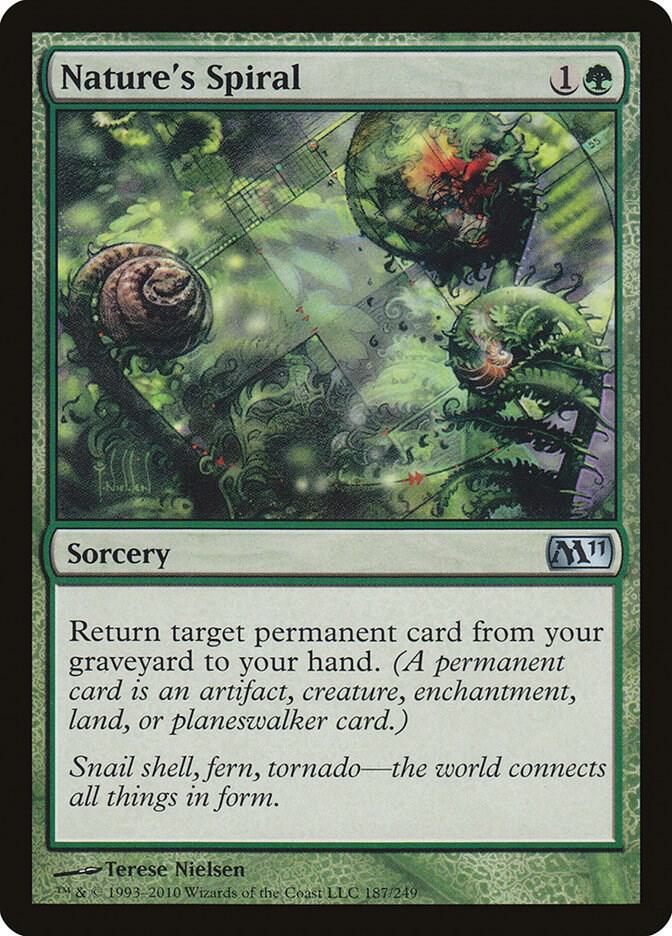 Nature's Spiral 187/249 (Magic 2011 (M11))