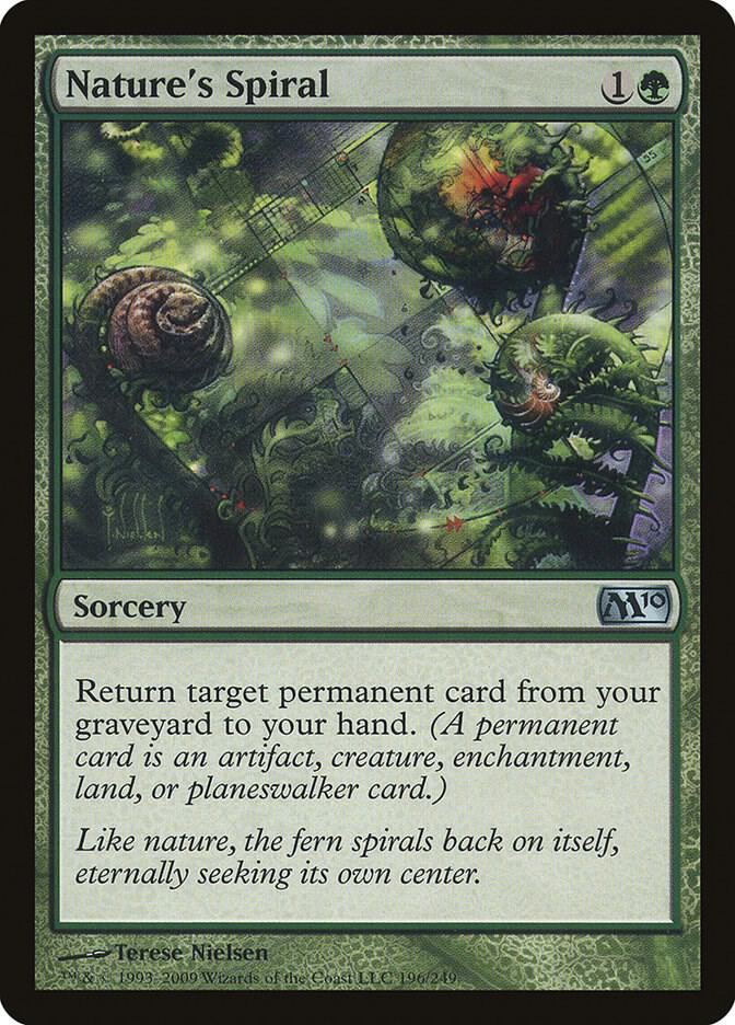 Nature's Spiral 196/249 (Magic 2010 (M10))