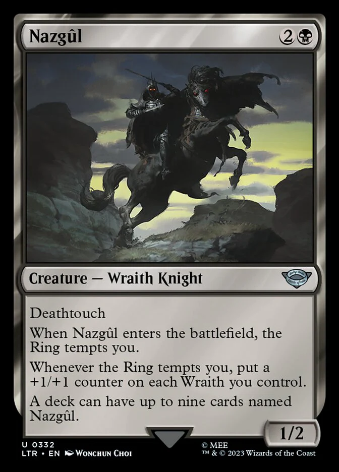 Nazgûl 332/281 (Universes Beyond: The Lord of the Rings: Tales of Middle-earth)