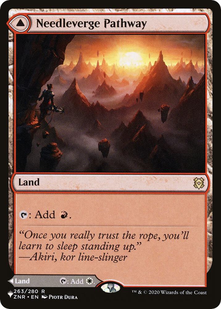 Needleverge Pathway ZNR-263/5075 (The List Reprints)