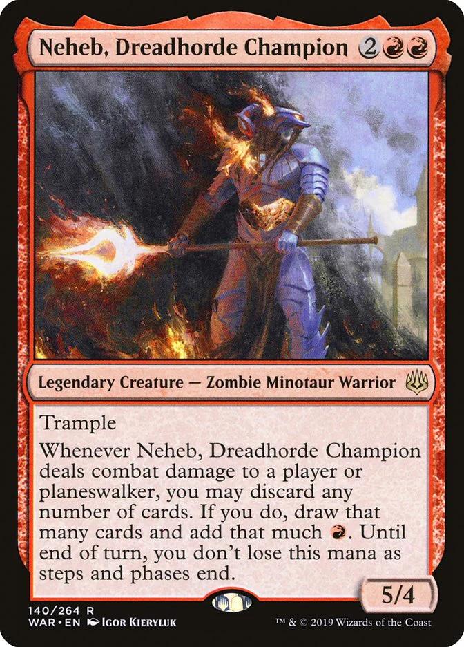 Neheb, Dreadhorde Champion 140/264 (War of the Spark)