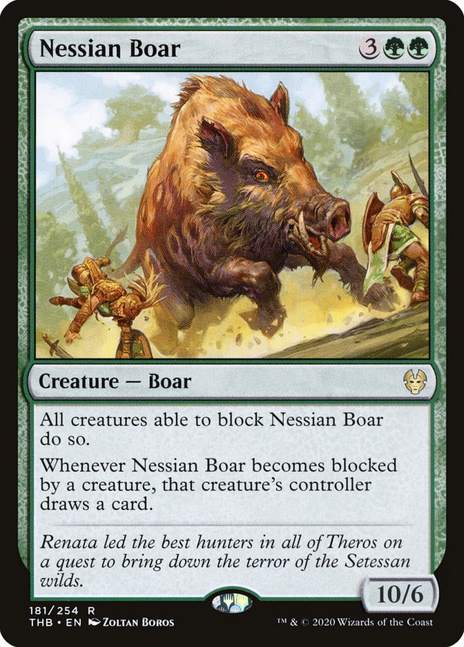 Nessian Boar 181/254 (Theros Beyond Death)