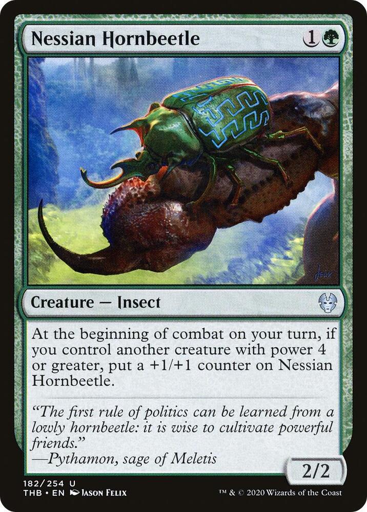 Nessian Hornbeetle 182/254 (Theros Beyond Death)