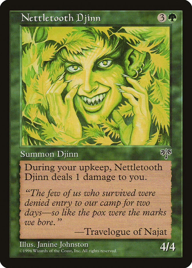 Nettletooth Djinn 232/350 (Mirage)