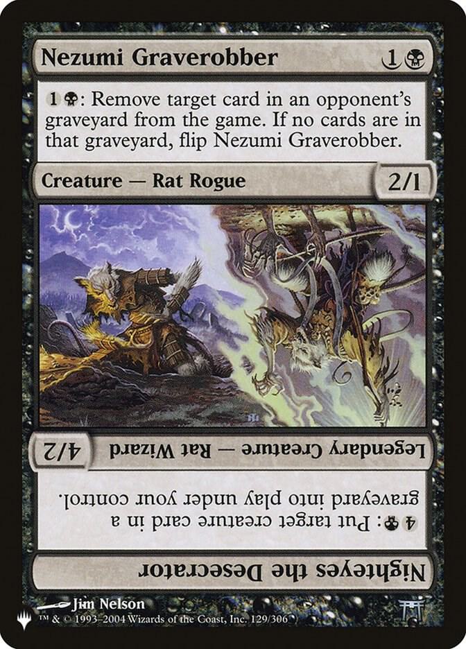 Nezumi Graverobber Nighteyes the Desecrator CHK-129/5075 (The List Reprints)
