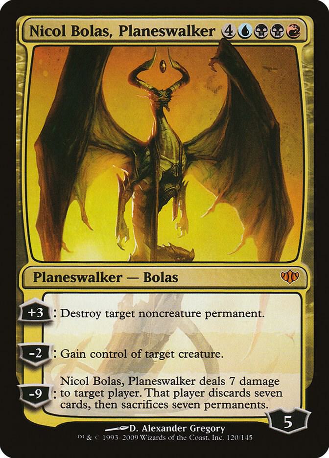 Nicol Bolas, Planeswalker 120/145 (Conflux)
