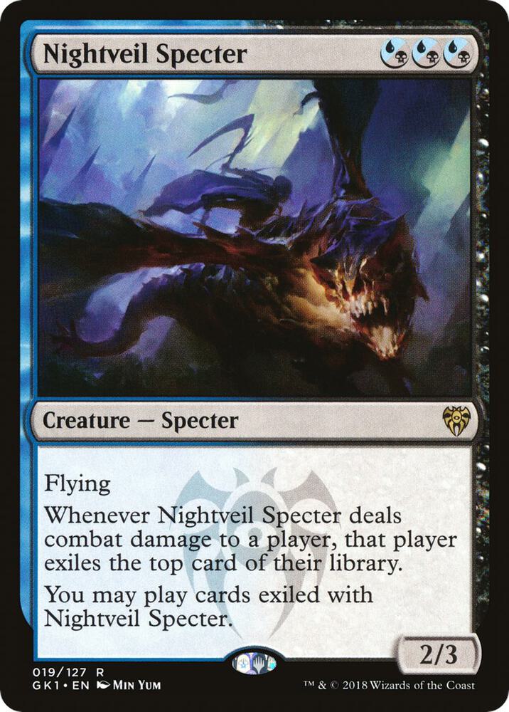 Nightveil Specter 19/127 (Guilds of Ravnica: Guild Kits)