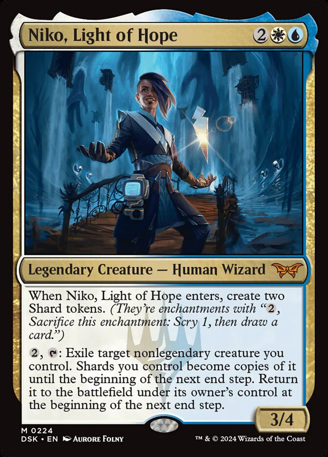 Niko, Light of Hope 224 (Duskmourn: House of Horror)  - Foil