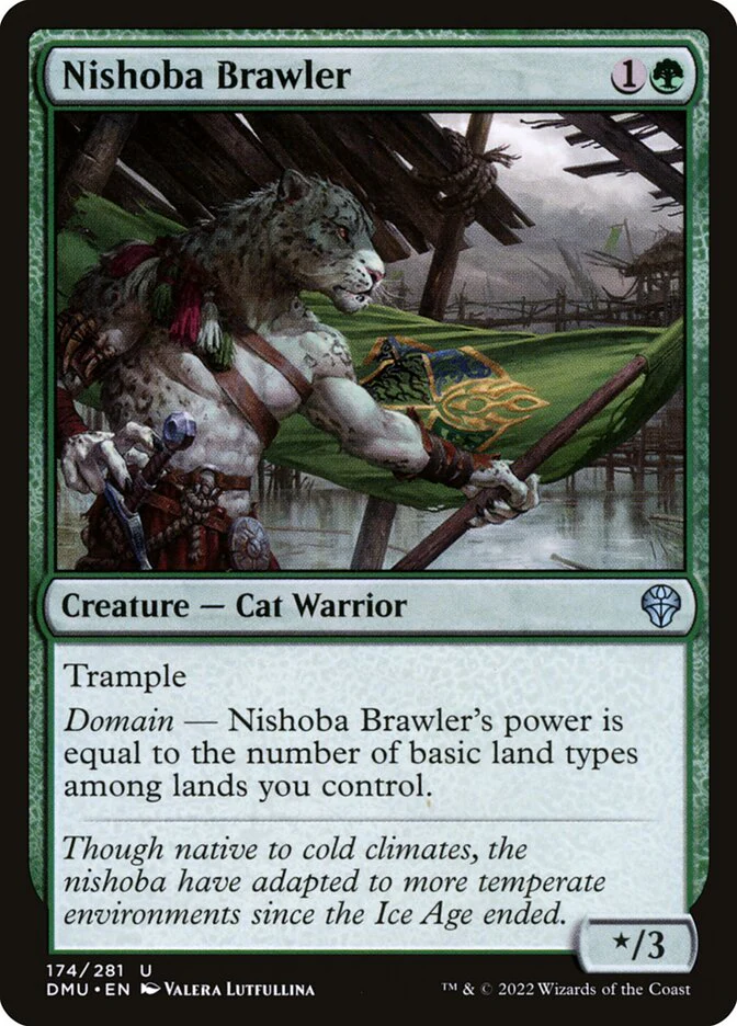 Nishoba Brawler 174/281 (Dominaria United)  - Foil
