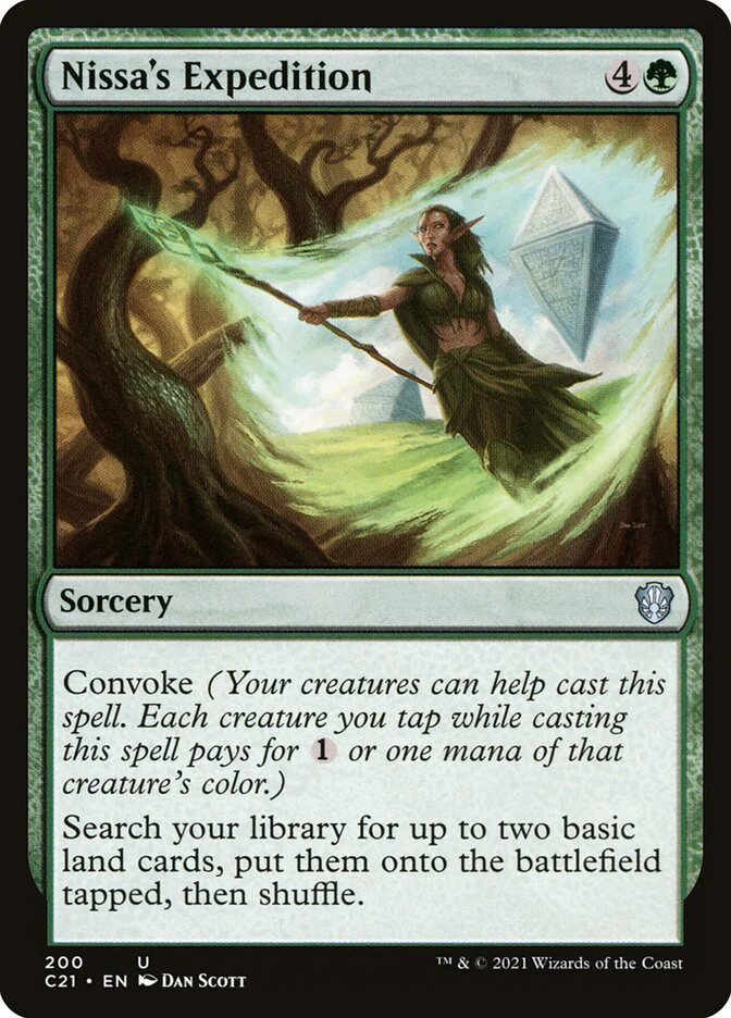Nissa's Expedition 200/81 (Commander 2021)