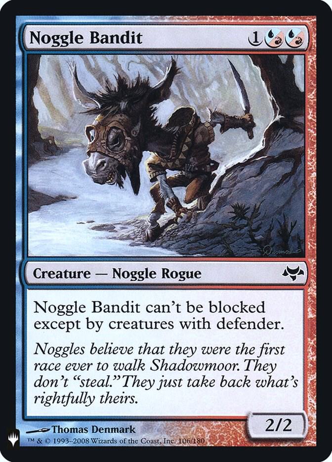 Noggle Bandit EVE-106/5075 (The List Reprints)  - Foil