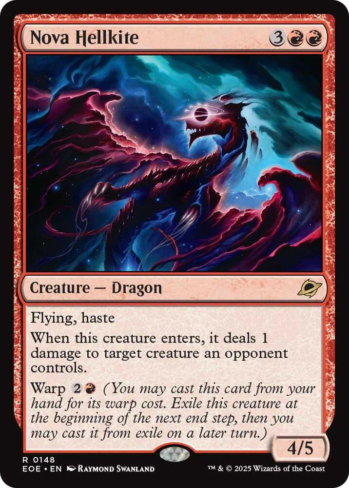 Nova Hellkite 148 (Edge of Eternities)  - Foil