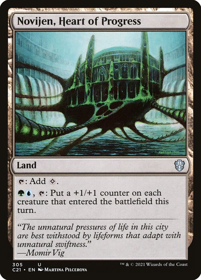 Novijen, Heart of Progress 305/81 (Commander 2021)