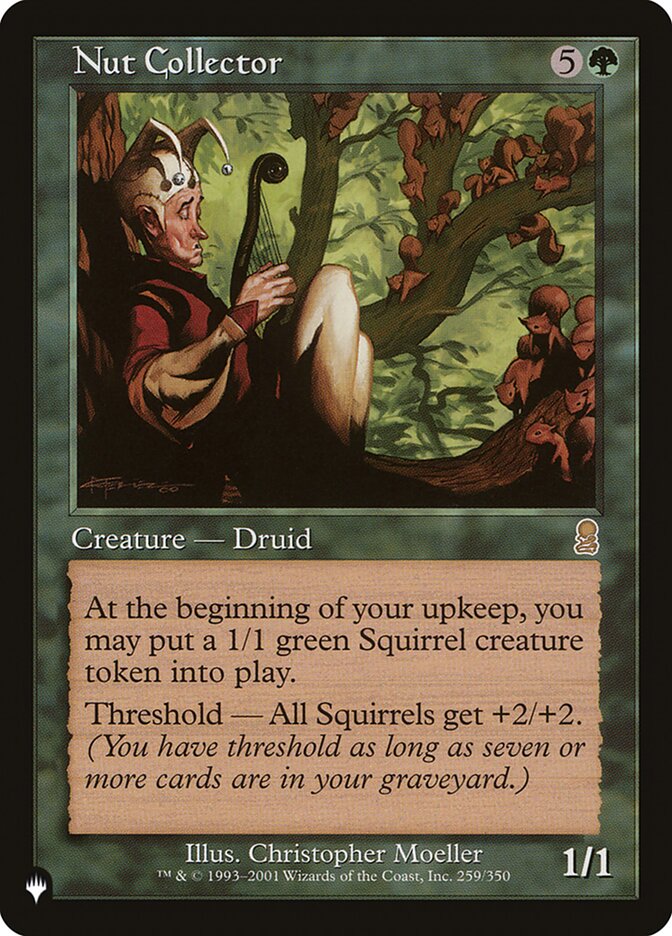 Nut Collector ODY-259/5075 (The List Reprints)