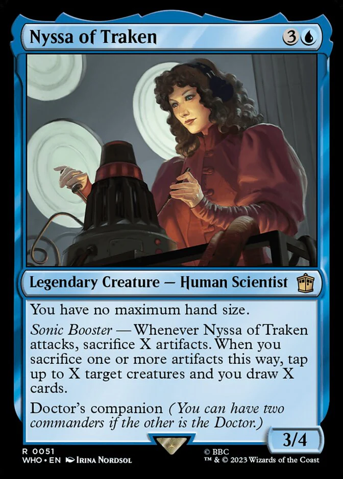 Nyssa of Traken 51/331 (Universes Beyond: Doctor Who)  - Foil