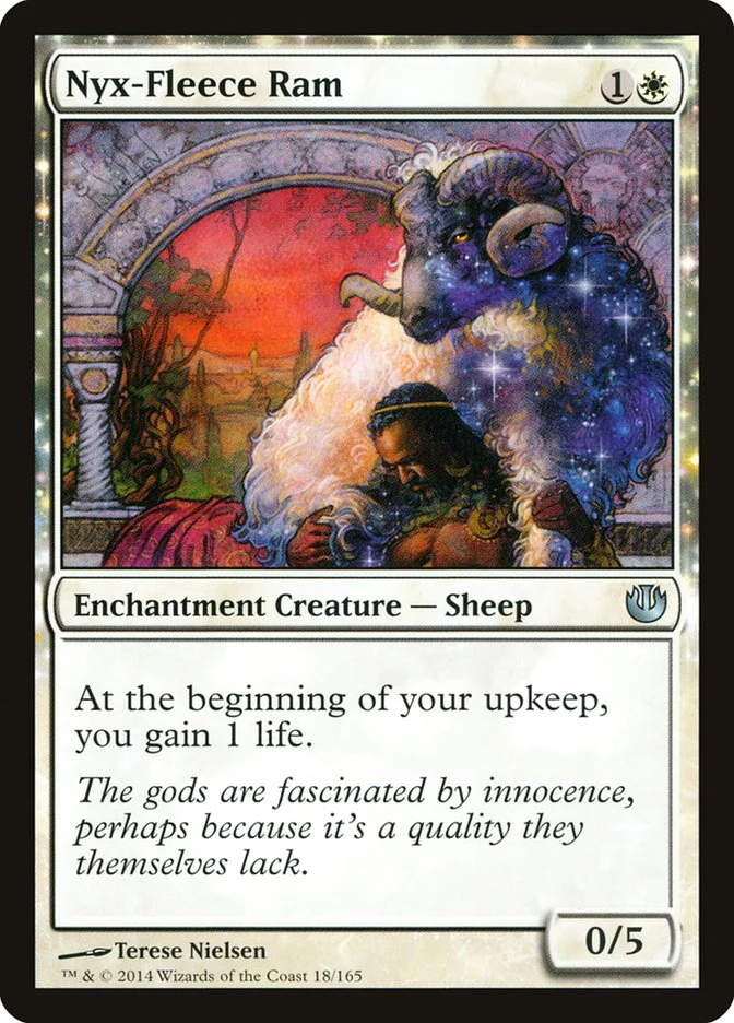 Nyx-Fleece Ram 18/165 (Journey Into Nyx) - Foil
