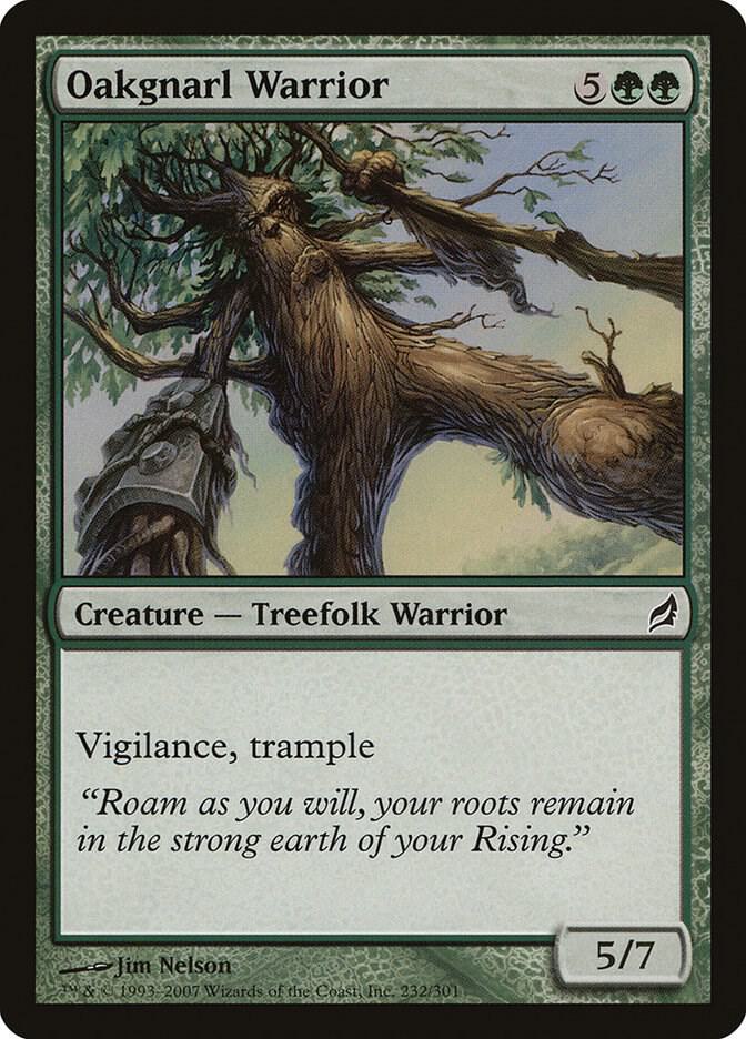 Oakgnarl Warrior 232/301 (Lorwyn)  - Foil