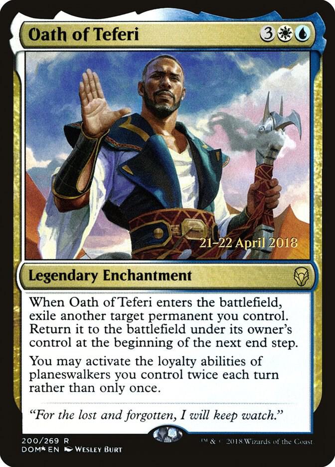 Oath of Teferi 200s/118 (Prerelease Cards)  - Foil