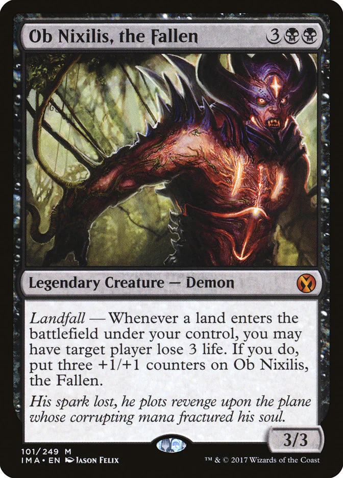 Ob Nixilis,, the Fallen 101/249 (Iconic Masters)